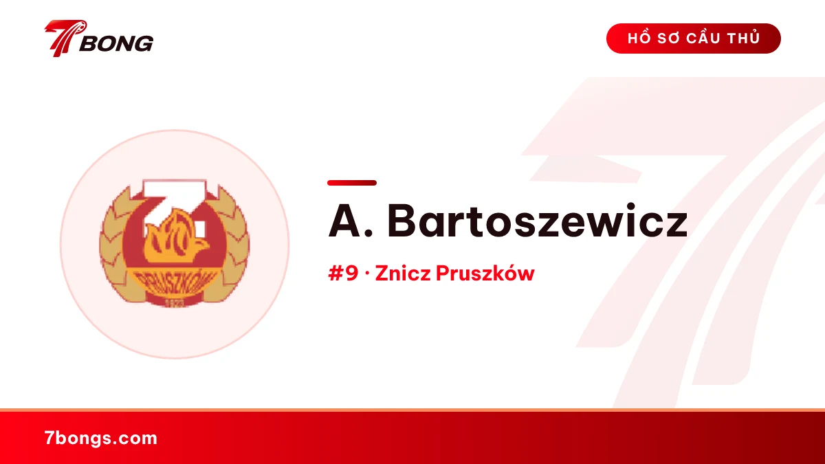 A. Bartoszewicz — Znicz Pruszków