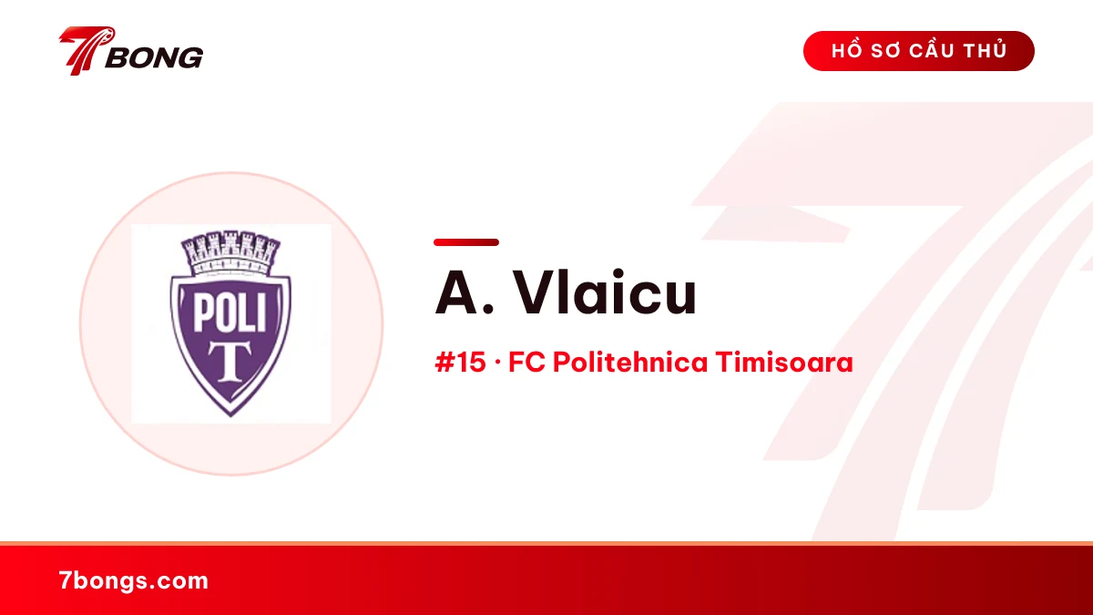 A. Vlaicu — FC Politehnica Timisoara
