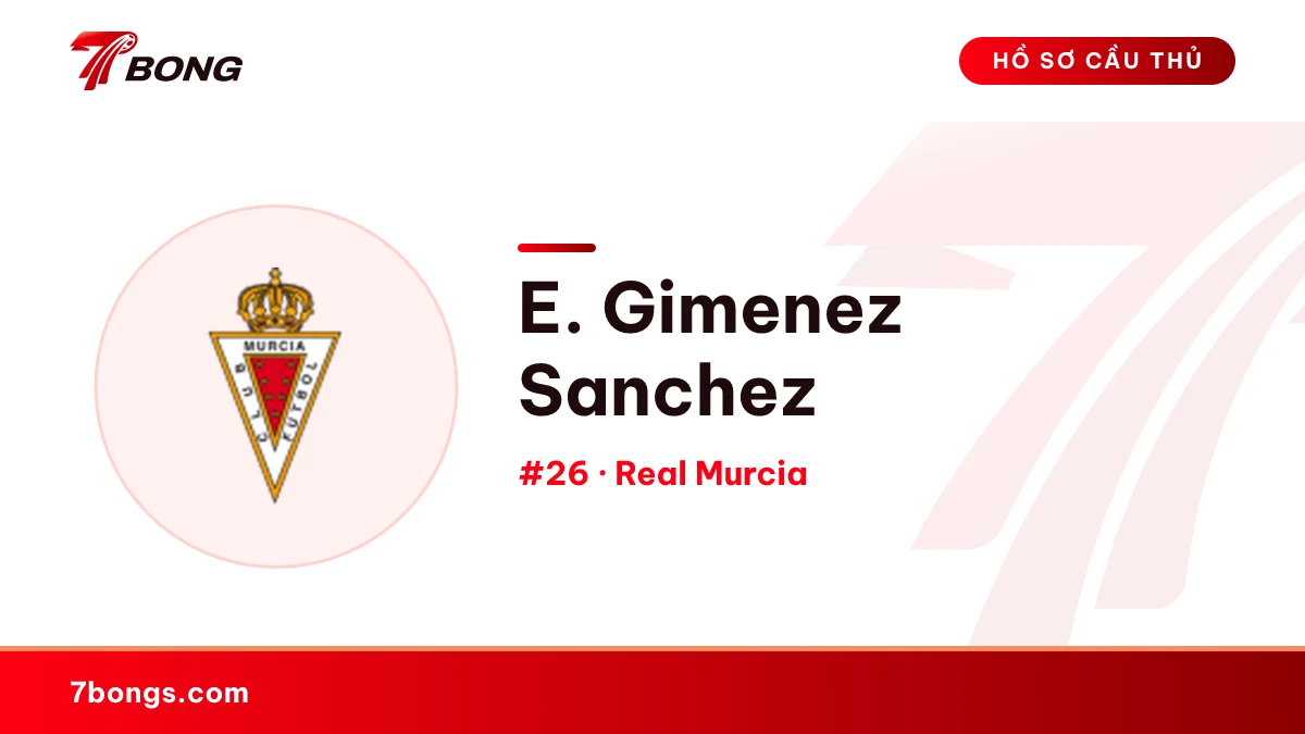 E. Gimenez Sanchez — Real Murcia