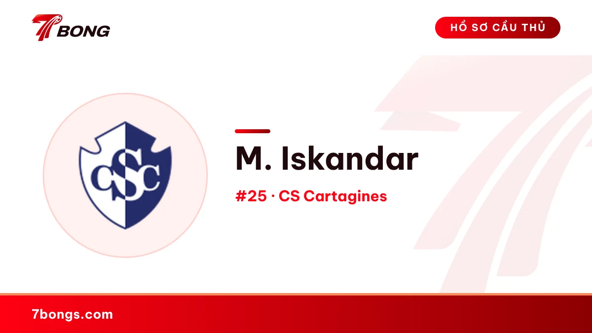 M. Iskandar — CS Cartagines