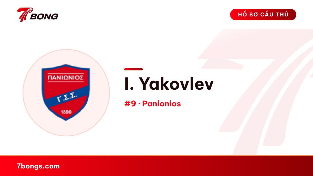 I. Yakovlev — Panionios