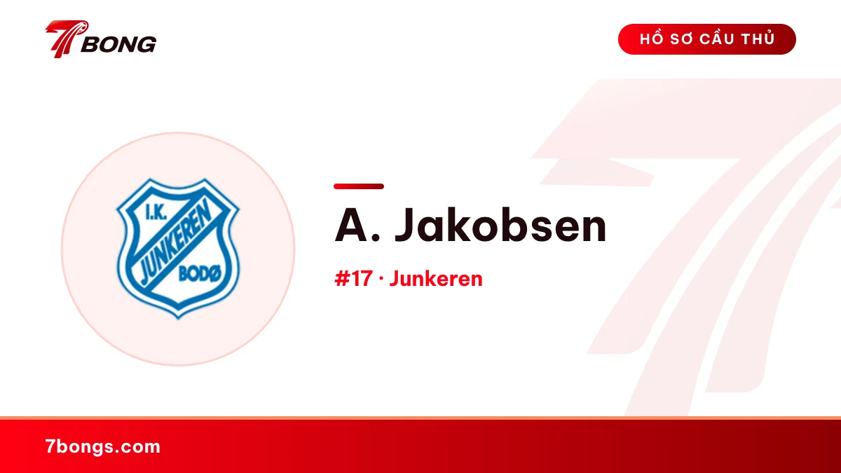 A. Jakobsen — Junkeren