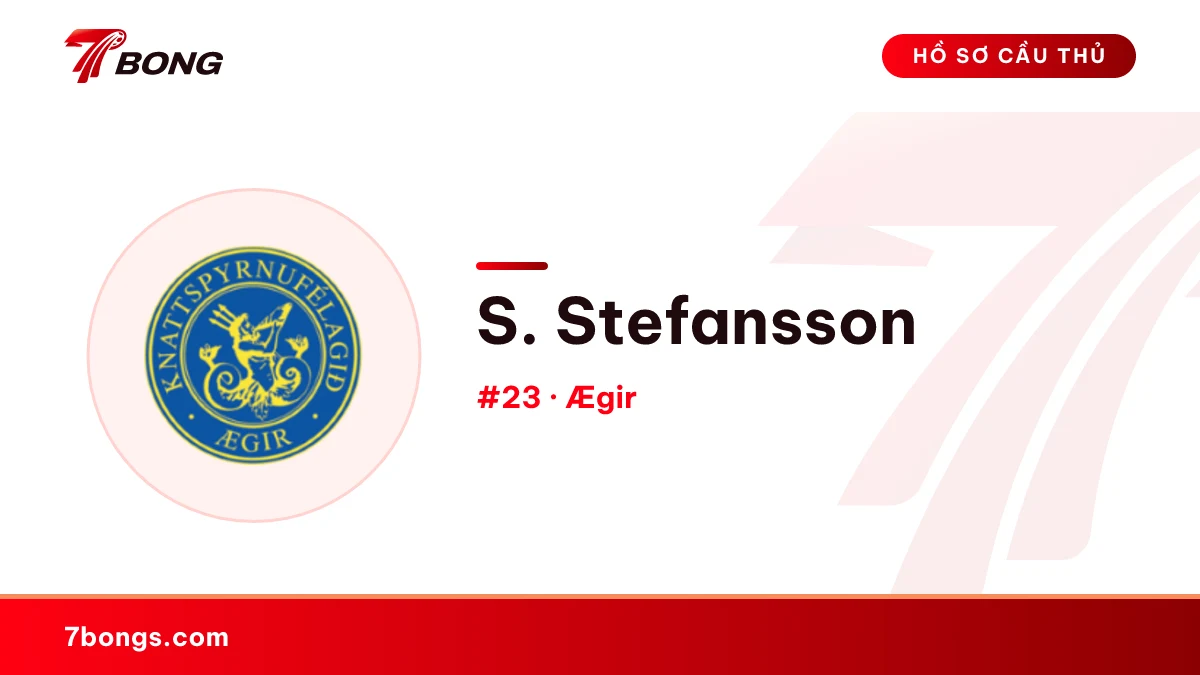 S. Stefansson — Ægir