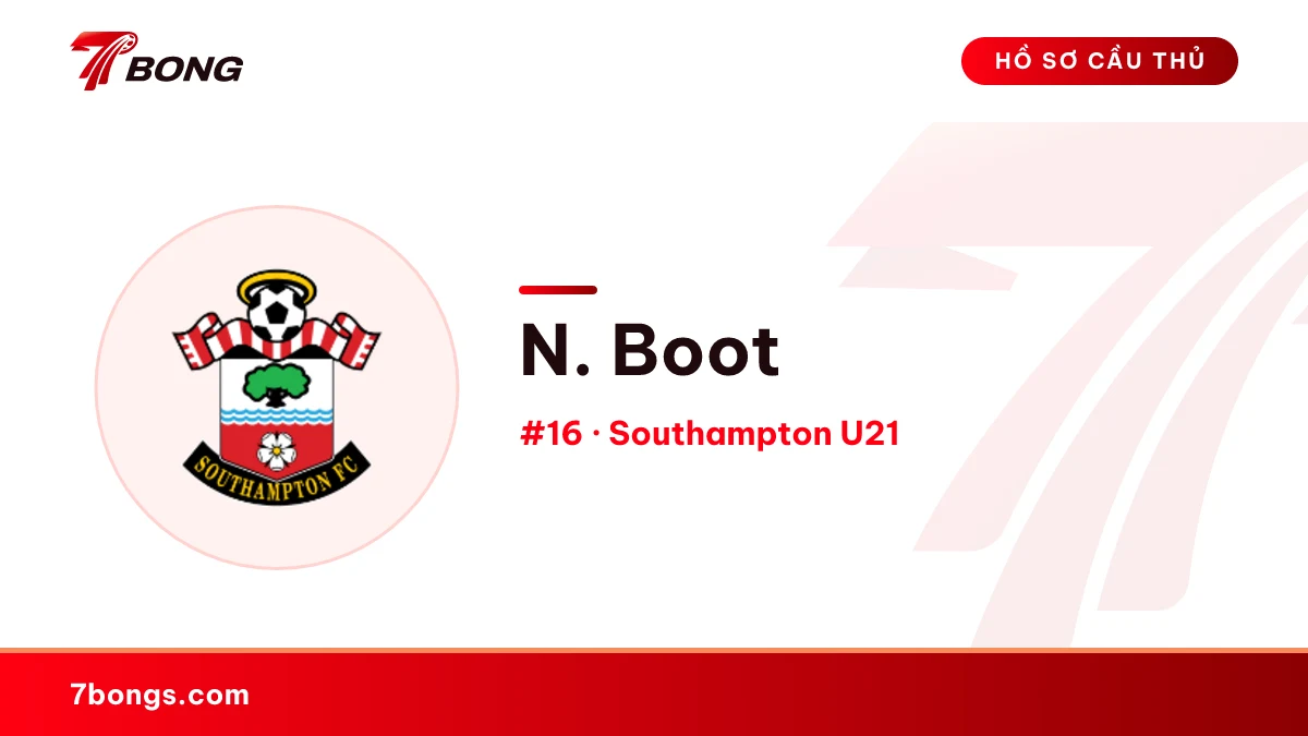 N. Boot — Southampton U21