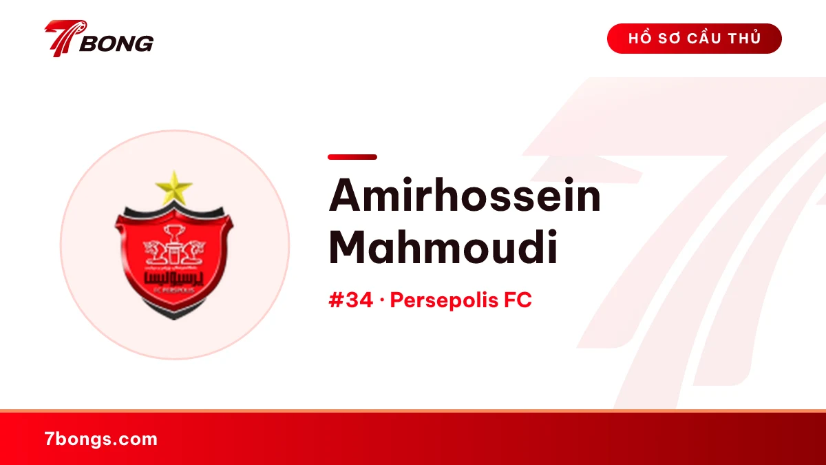 Amirhossein Mahmoudi — Persepolis FC