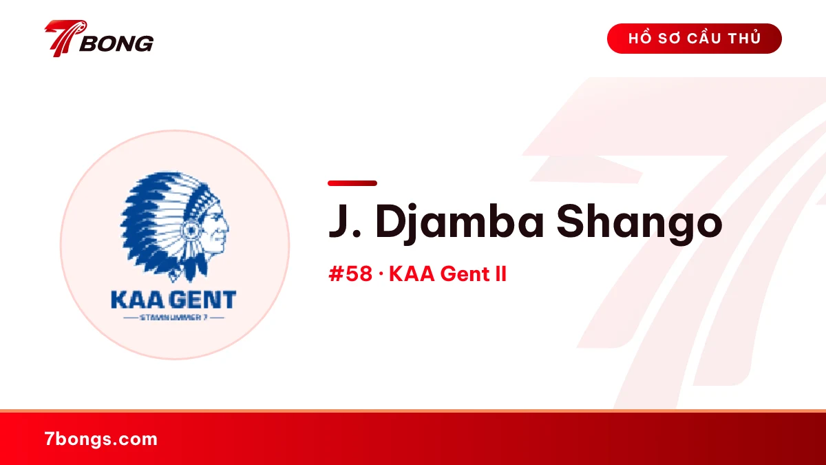 J. Djamba Shango — KAA Gent II