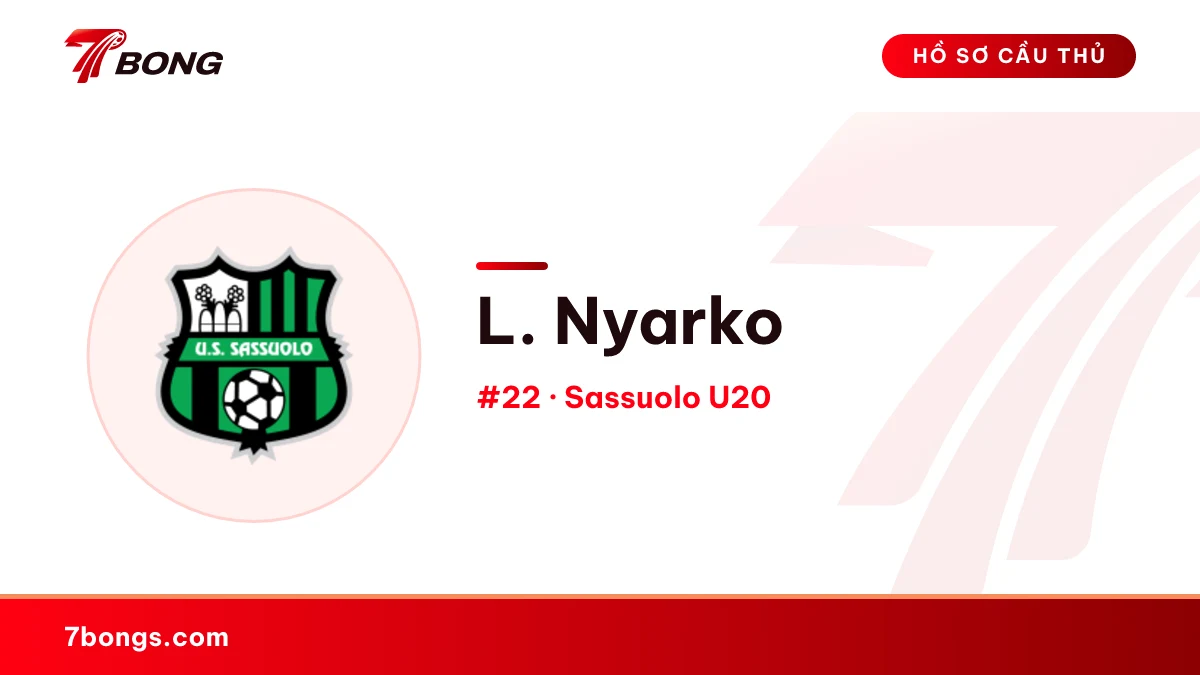 L. Nyarko — Sassuolo U20