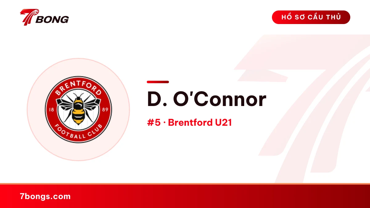 D. O'Connor — Brentford U21