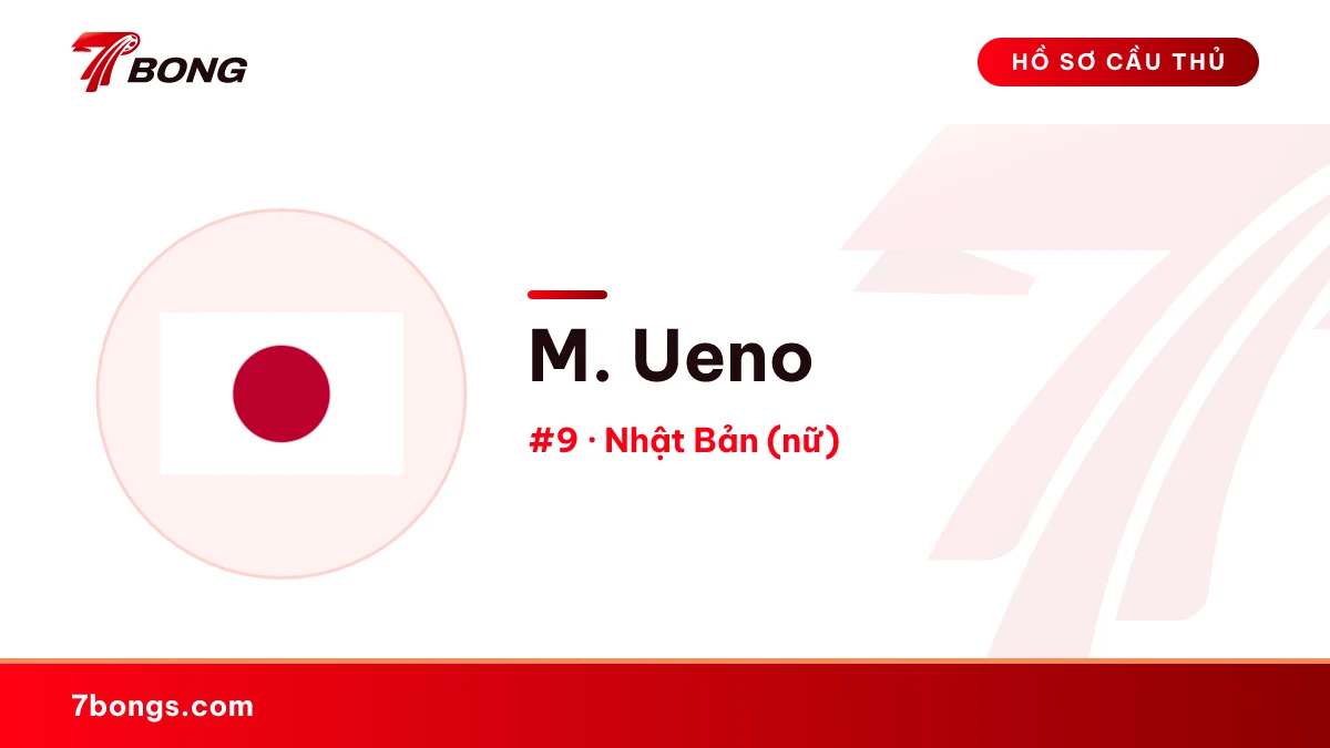 M. Ueno — Nhật Bản (nữ)