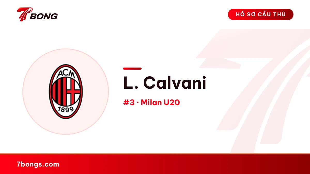 L. Calvani — Milan U20