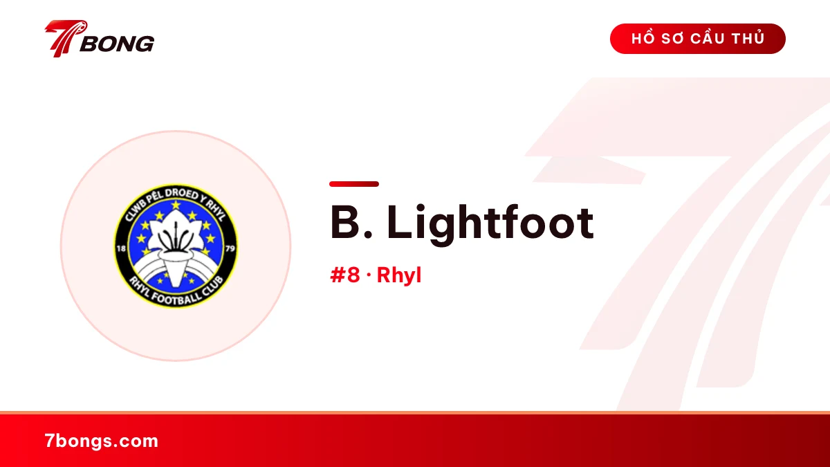 B. Lightfoot — Rhyl