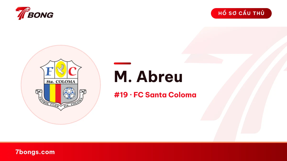 M. Abreu — FC Santa Coloma