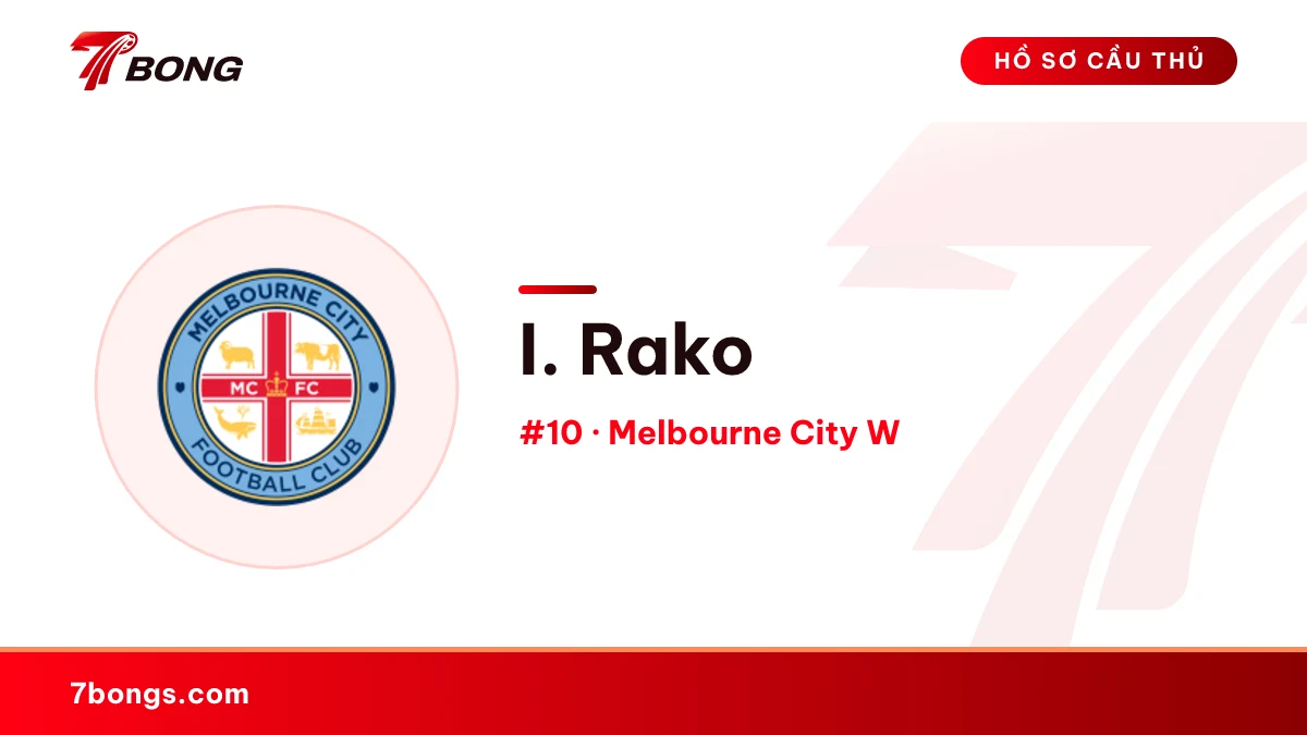 I. Rako — Melbourne City W