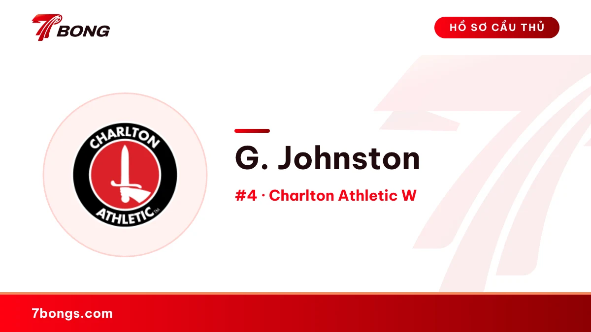 G. Johnston — Charlton Athletic W