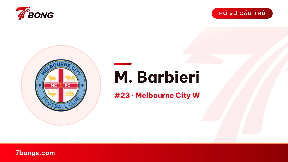 M. Barbieri — Melbourne City W