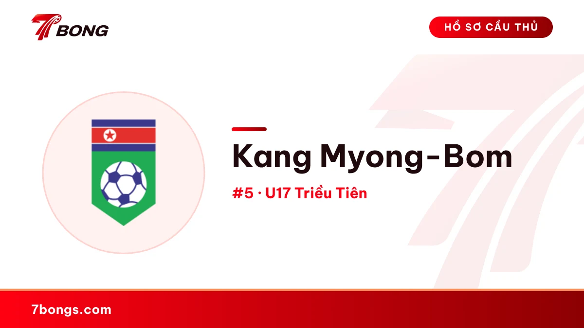 Kang Myong-Bom — U17 Triều Tiên