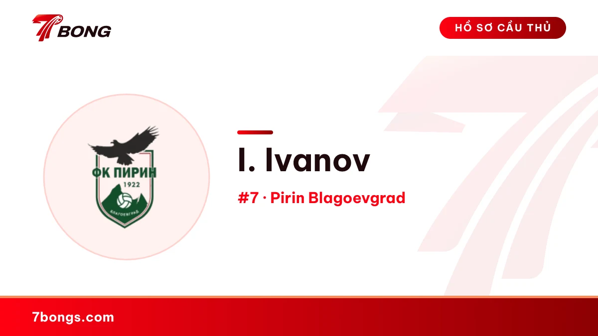I. Ivanov — Pirin Blagoevgrad