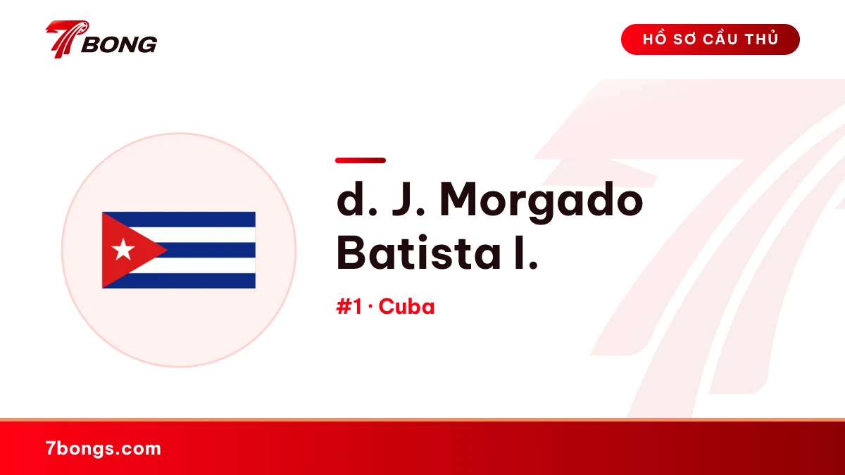 d. J. Morgado Batista I. — Cuba