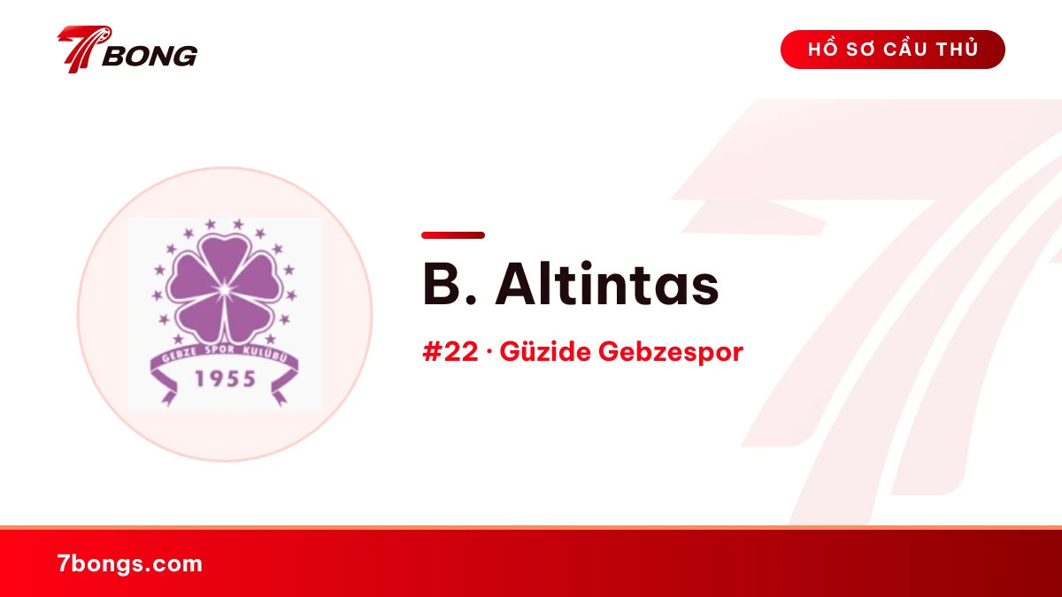 B. Altintas — Güzide Gebzespor