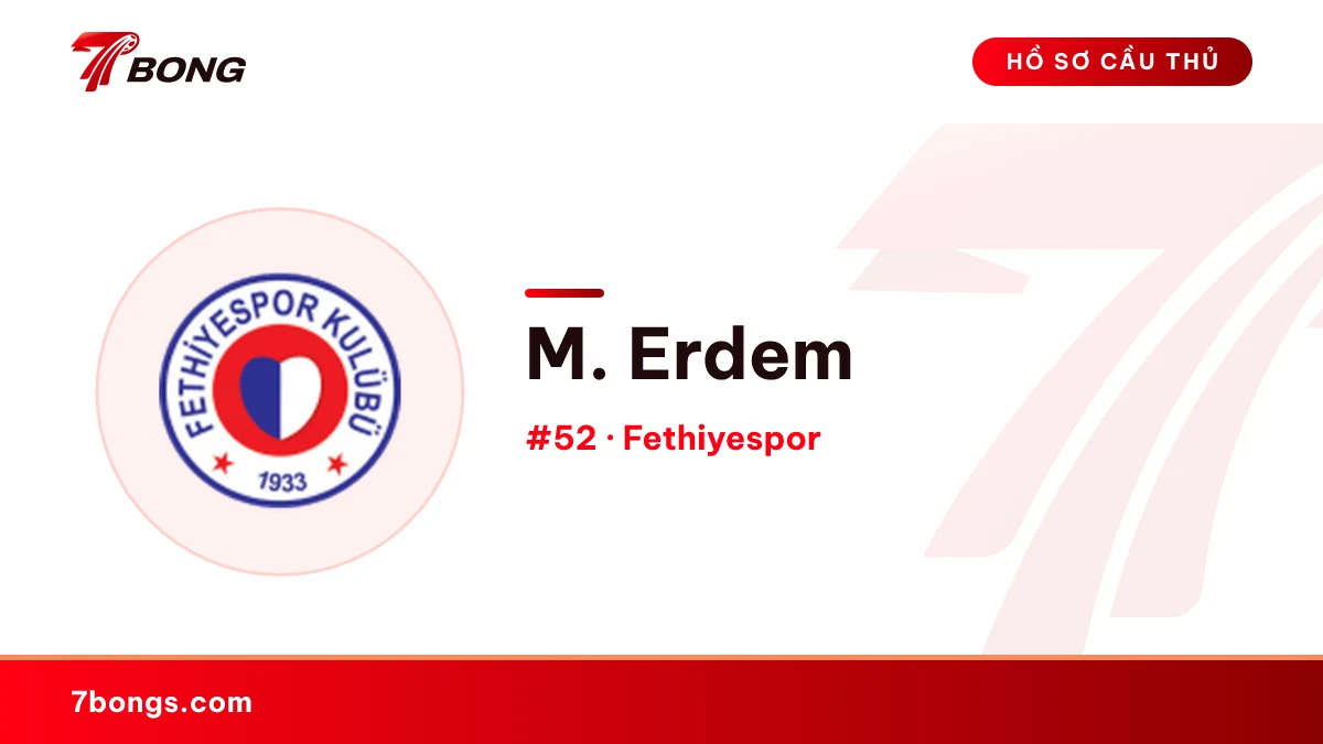 M. Erdem — Fethiyespor