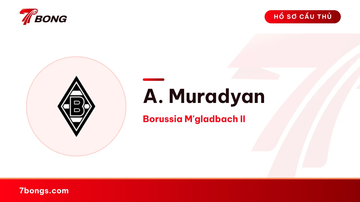 A. Muradyan — Borussia M'gladbach II
