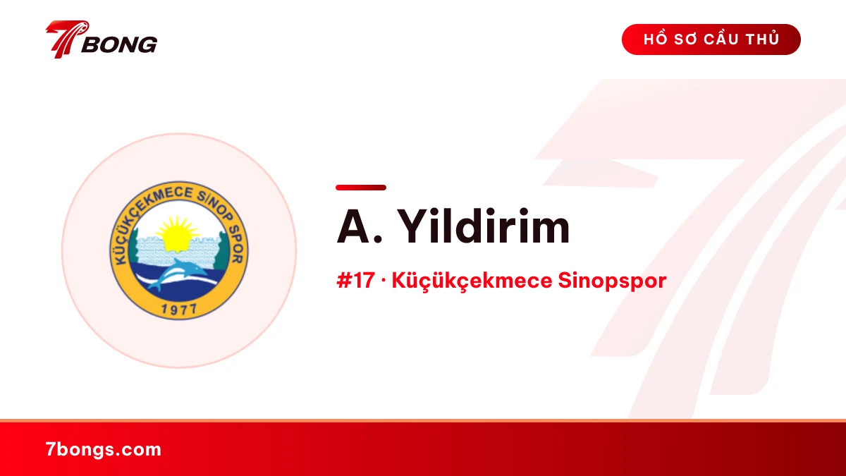 A. Yildirim — Küçükçekmece Sinopspor