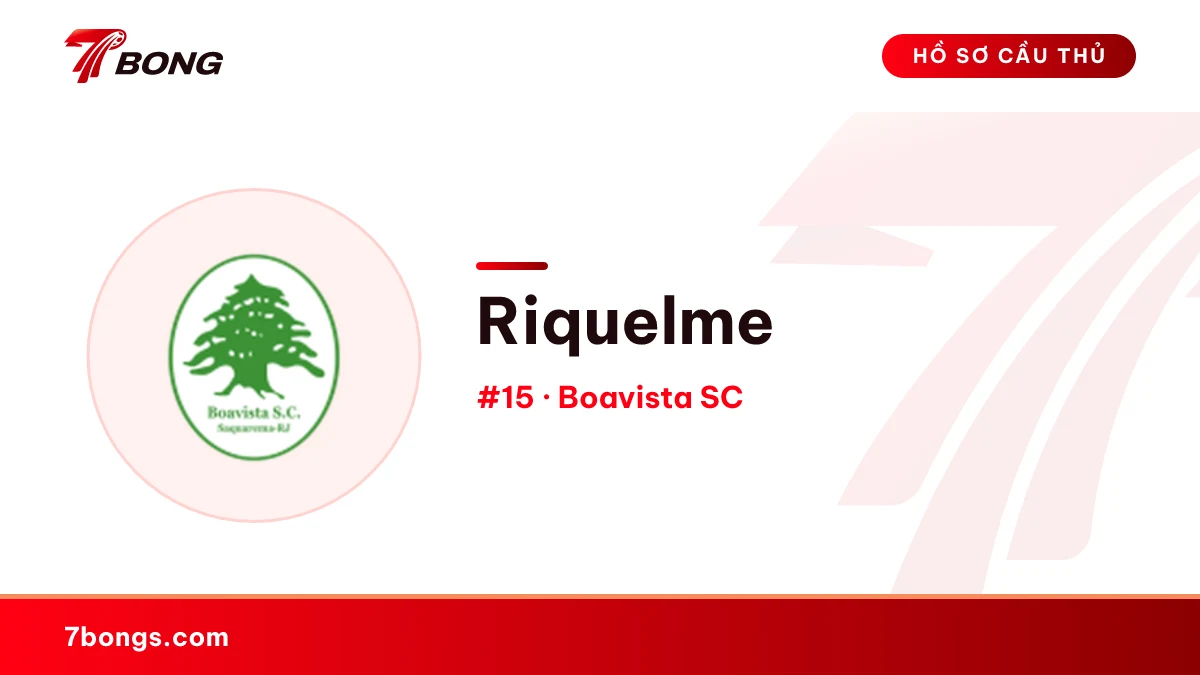 Riquelme — Boavista SC