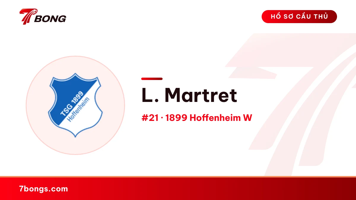L. Martret — 1899 Hoffenheim W