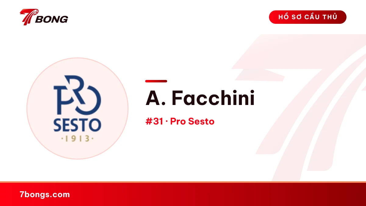 A. Facchini — Pro Sesto