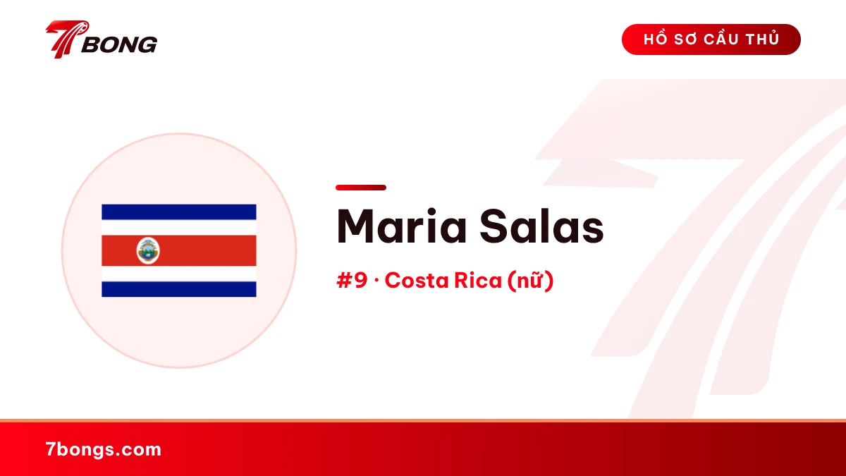 Maria Salas — Costa Rica (nữ)