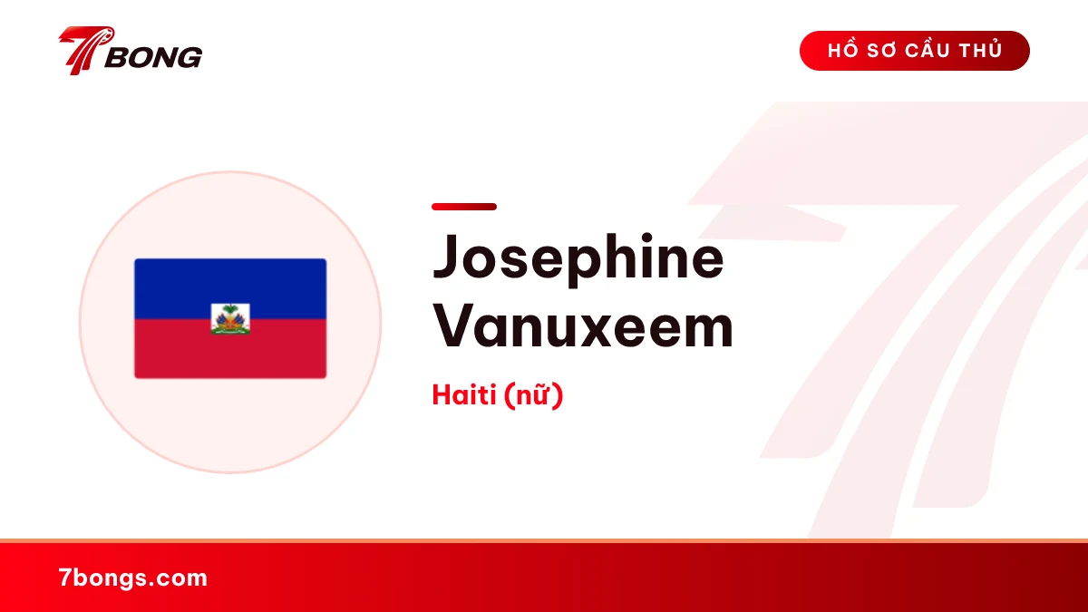 Josephine Vanuxeem — Haiti (nữ)