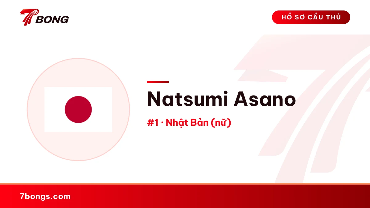Natsumi Asano — Nhật Bản (nữ)
