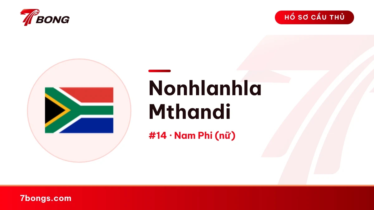 Nonhlanhla Mthandi — Nam Phi (nữ)
