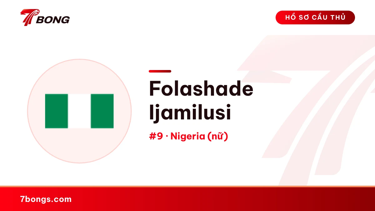 Folashade Ijamilusi — Nigeria (nữ)