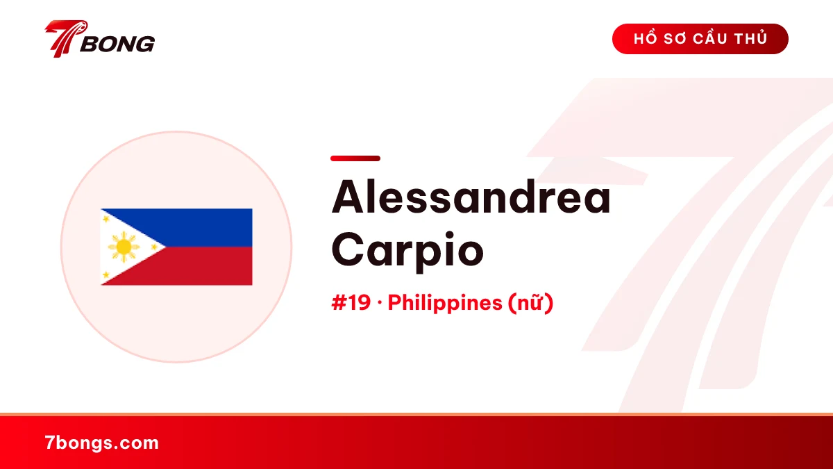 Alessandrea Carpio — Philippines (nữ)