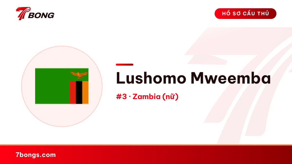 Lushomo Mweemba — Zambia (nữ)
