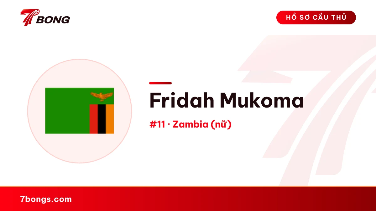 Fridah Mukoma — Zambia (nữ)