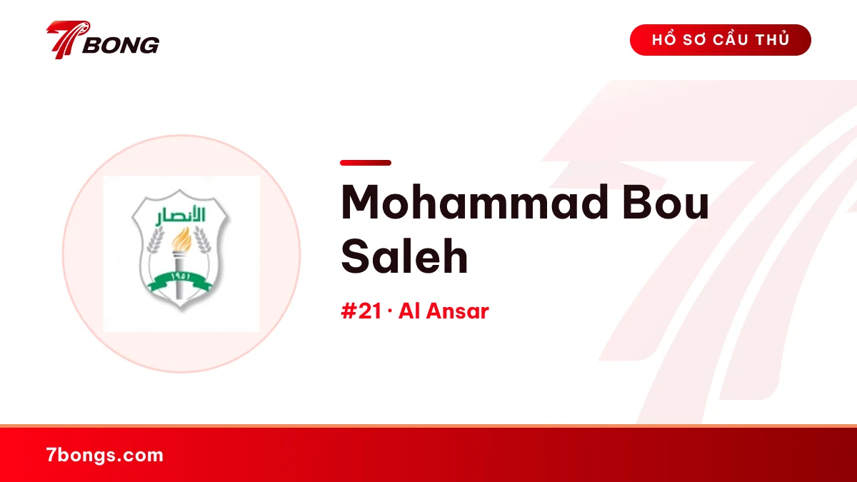 Mohammad Bou Saleh — Al Ansar