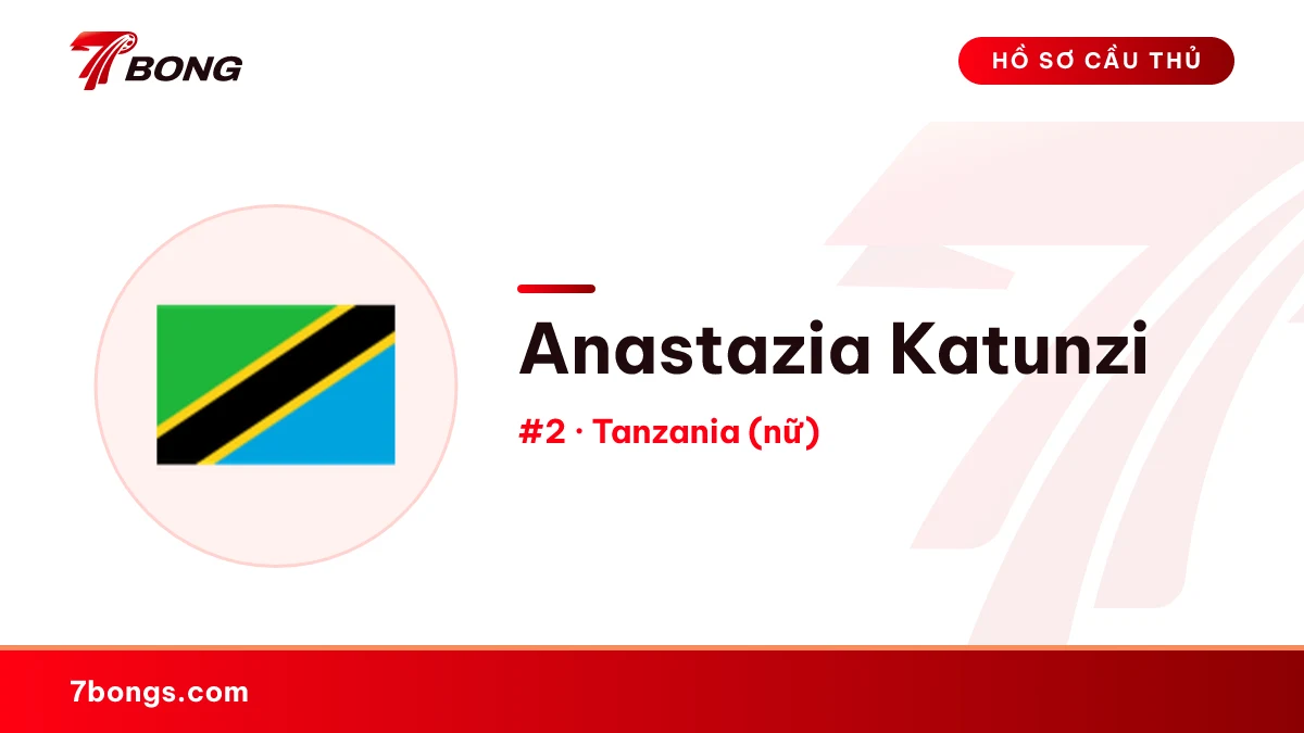 Anastazia Katunzi — Tanzania (nữ)