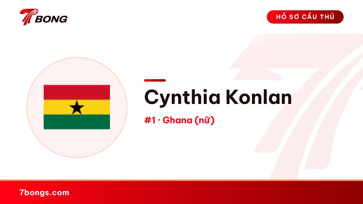 Cynthia Konlan — Ghana (nữ)