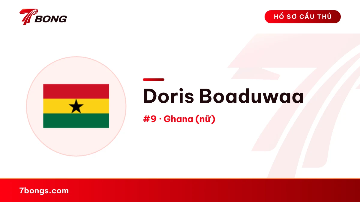 Doris Boaduwaa — Ghana (nữ)