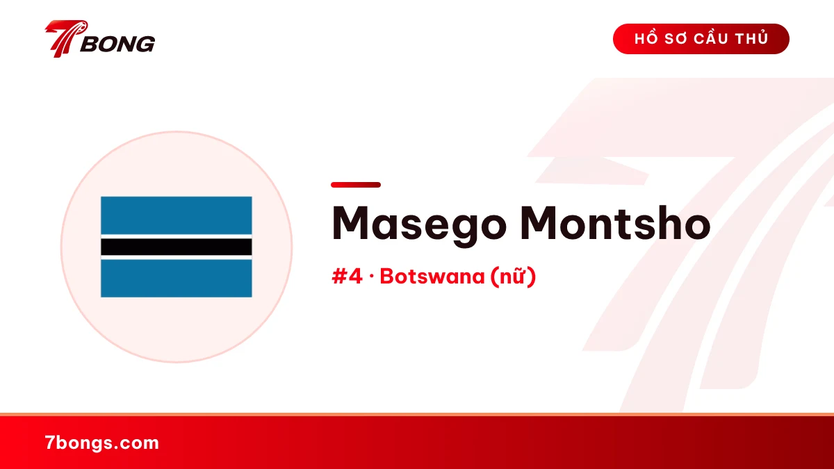 Masego Montsho — Botswana (nữ)