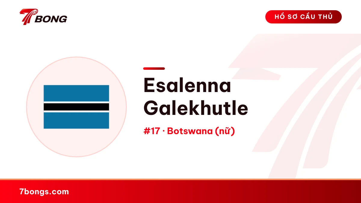 Esalenna Galekhutle — Botswana (nữ)