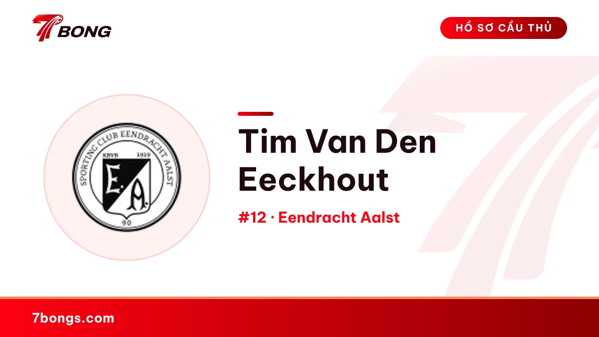 Tim Van Den Eeckhout — Eendracht Aalst