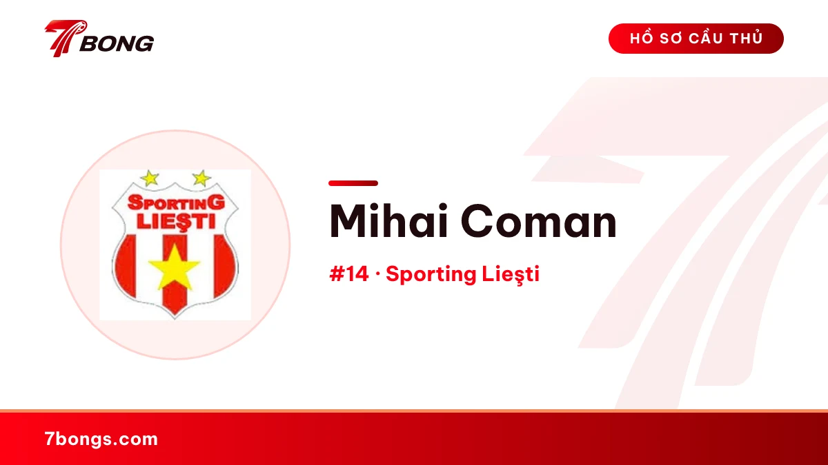 Mihai Coman — Sporting Lieşti