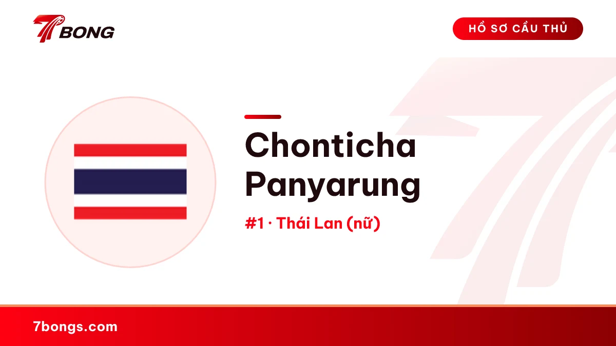 Chonticha Panyarung — Thái Lan (nữ)