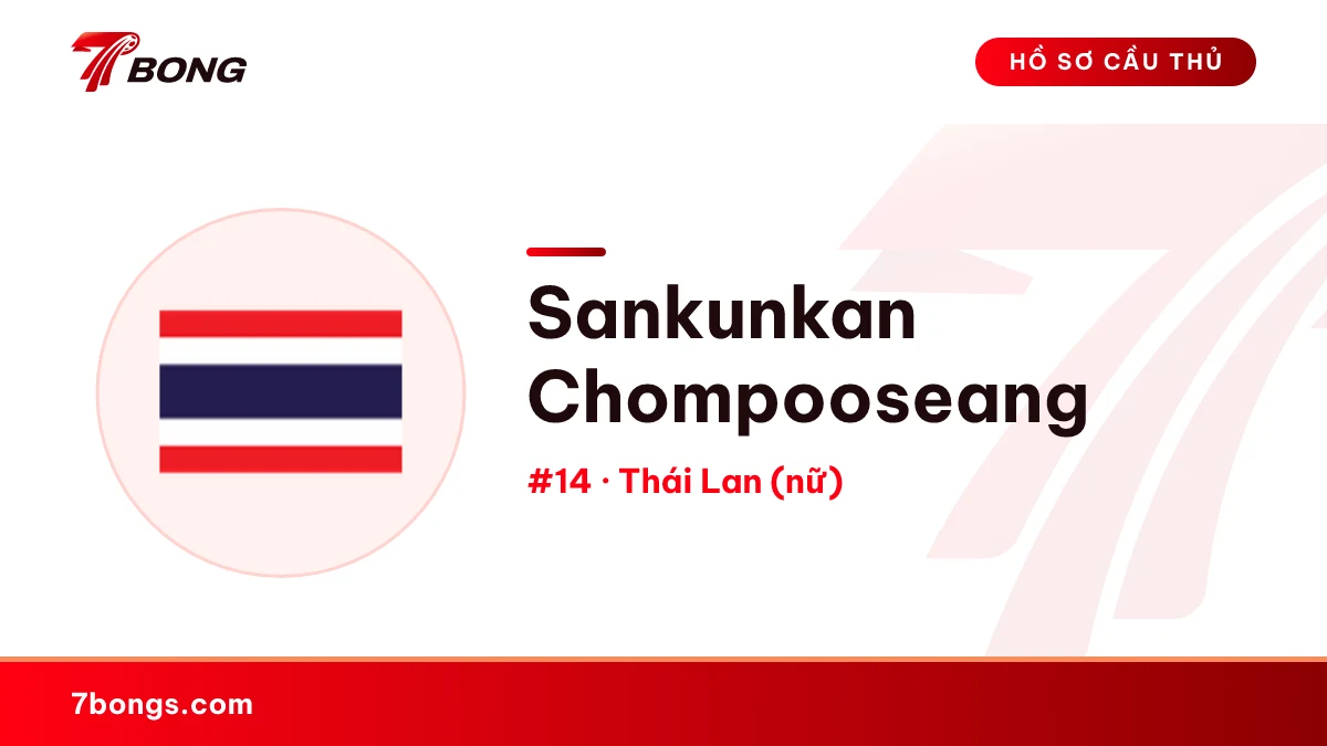 Sankunkan Chompooseang — Thái Lan (nữ)