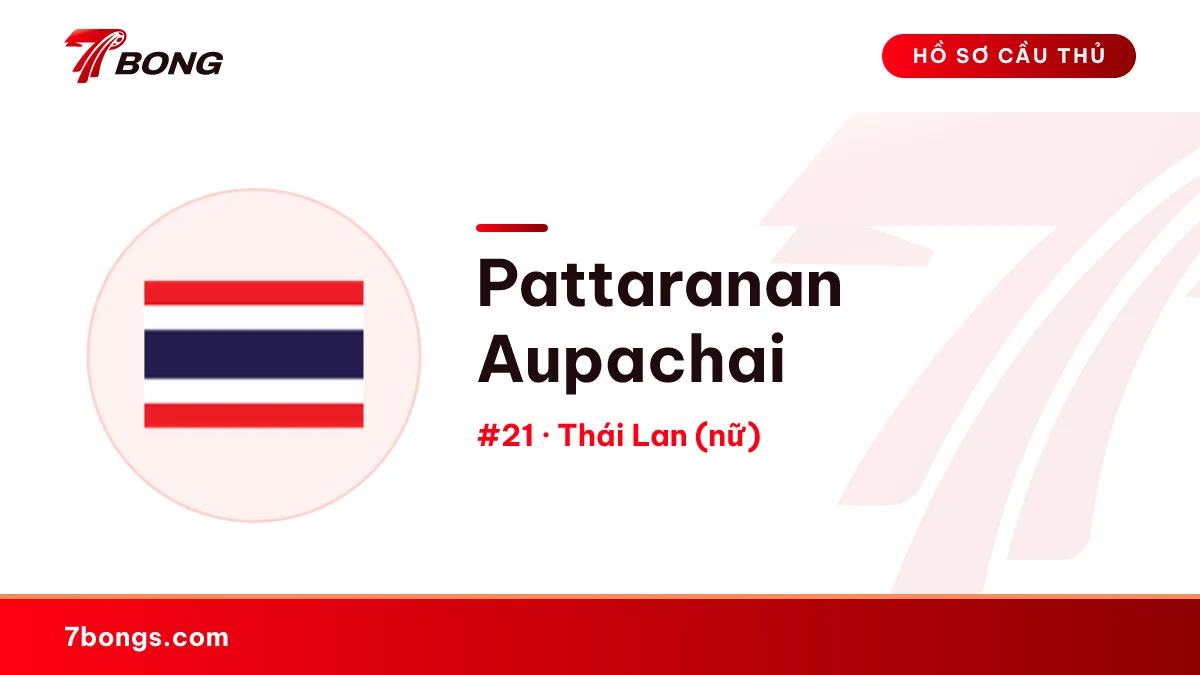 Pattaranan Aupachai — Thái Lan (nữ)