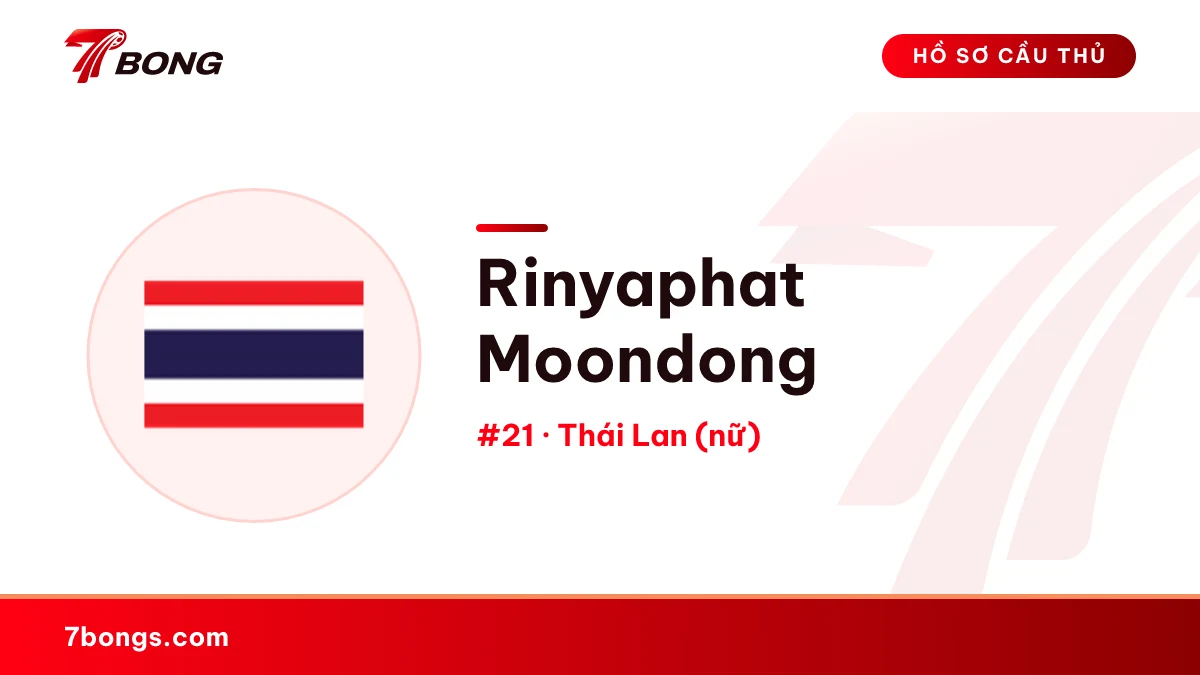 Rinyaphat Moondong — Thái Lan (nữ)