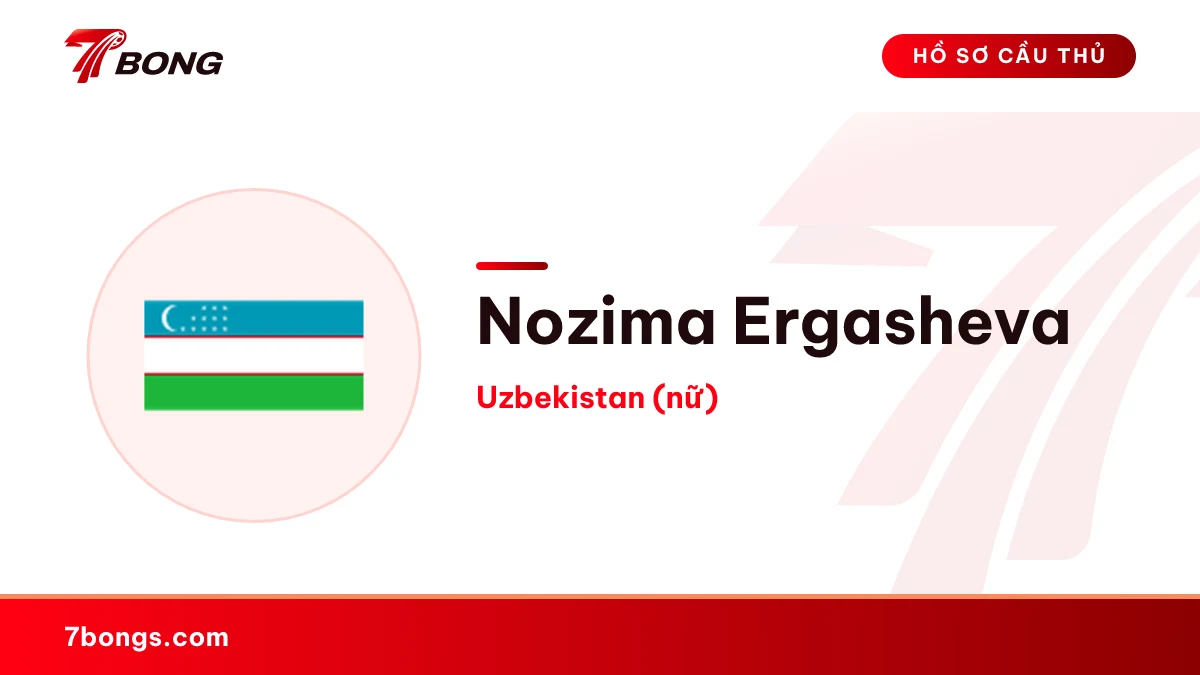 Nozima Ergasheva — Uzbekistan (nữ)